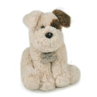 Terrier Brownie braun, 23cm Plüschtier in Geschenkkarton Histoire d'Ours | Kuscheltier.Boutique