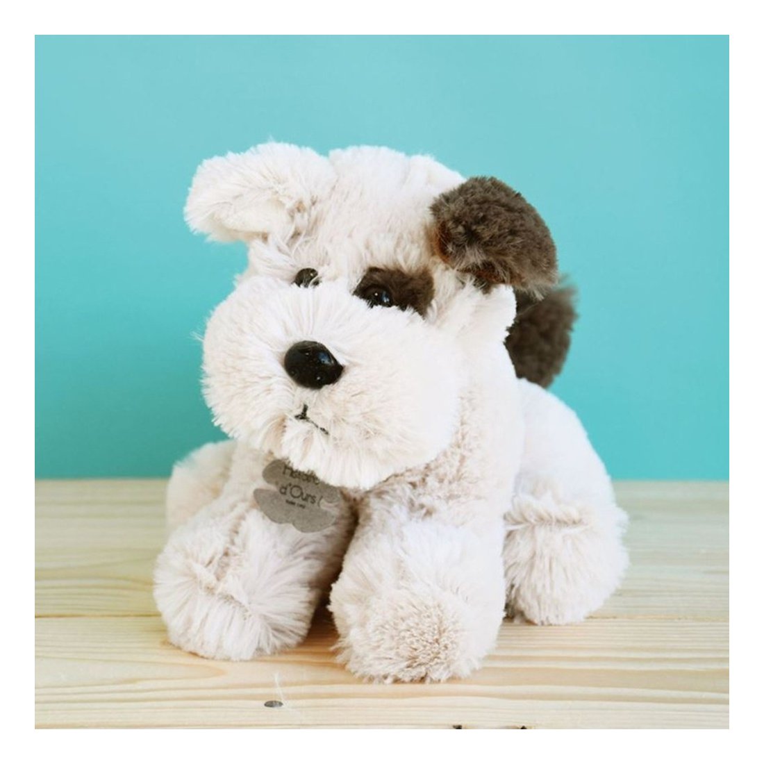 Terrier Brownie braun, 23cm Plüschtier in Geschenkkarton Histoire d'Ours | Kuscheltier.Boutique