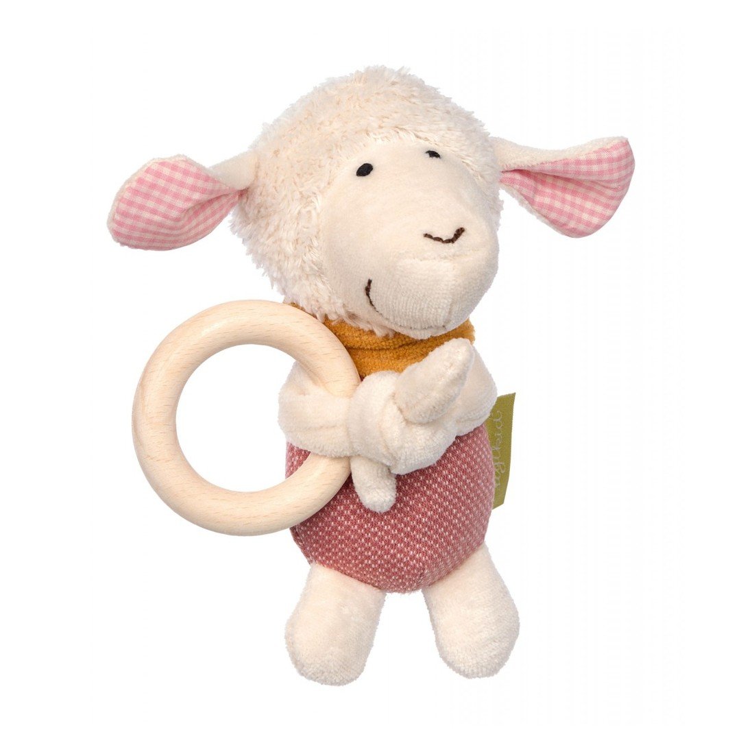 Greifling Schaf, rosa 13cm | sigikid GREEN Bio Collection Greifling Schaf, rosa 13cm | sigikid GREEN Bio Collection