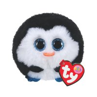 Ty Puffies Pinguin Waddles, Plüschtier schwarz-weiß | Kuscheltier.Boutique