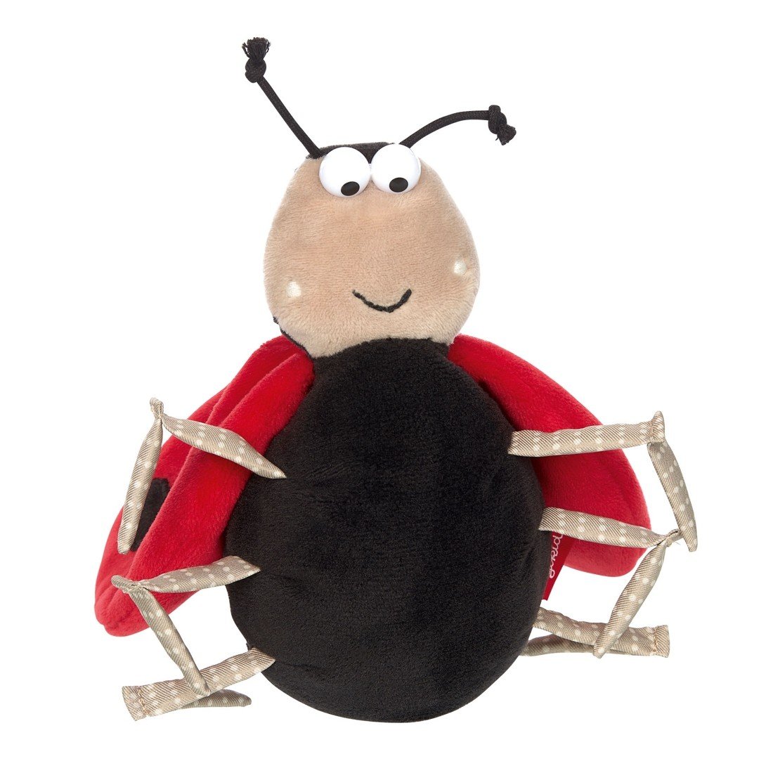 Marienkäfer, rot-schwarz 14cm sigikid Mini-Kuscheltiere