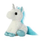 Aurora Sparkle Tales Einhorn Frosty weiß / türkis | Kuscheltier.Boutique