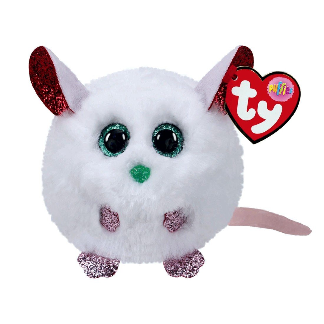 Ty Puffies Maus Brie, Plüschtier weiß | Kuscheltier.Boutique Ty Puffies Maus Brie, Plüschtier weiß | Kuscheltier.Boutique