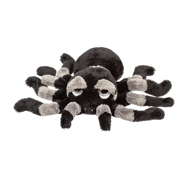 Spinne Sid, grau-schwarz 24cm | LiL Peepers Kuscheltier der englischen Marke SUKIgift