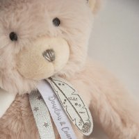 Teddybär beige, 22cm Traumfänger Plüschtier Detail Histoire d'Ours | Kuscheltier.Boutique