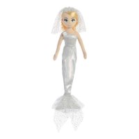 Meerjungfrau Bride, 45cm Braut Vorderseite Aurora Sea Sparkles | Kuscheltier.Boutique