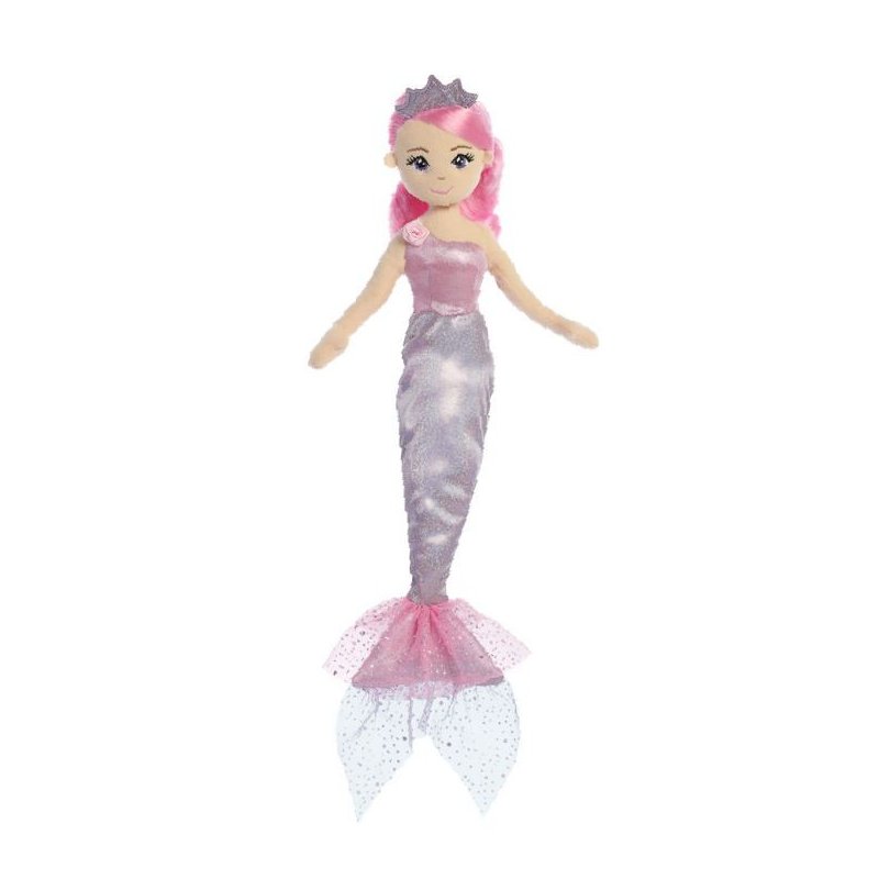 Meerjungfrau Princess Lavender, 45cm Vorderseite Aurora Sea Sprites | Kuscheltier.Boutique
