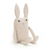 Jellycat Little Plüschtiere Hase Geek Bunny, beige | Kuscheltier.Boutique