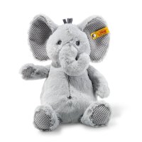 Steiff Soft Cuddly Friends Elefant Ellie hellgrau | Kuscheltier.Boutique