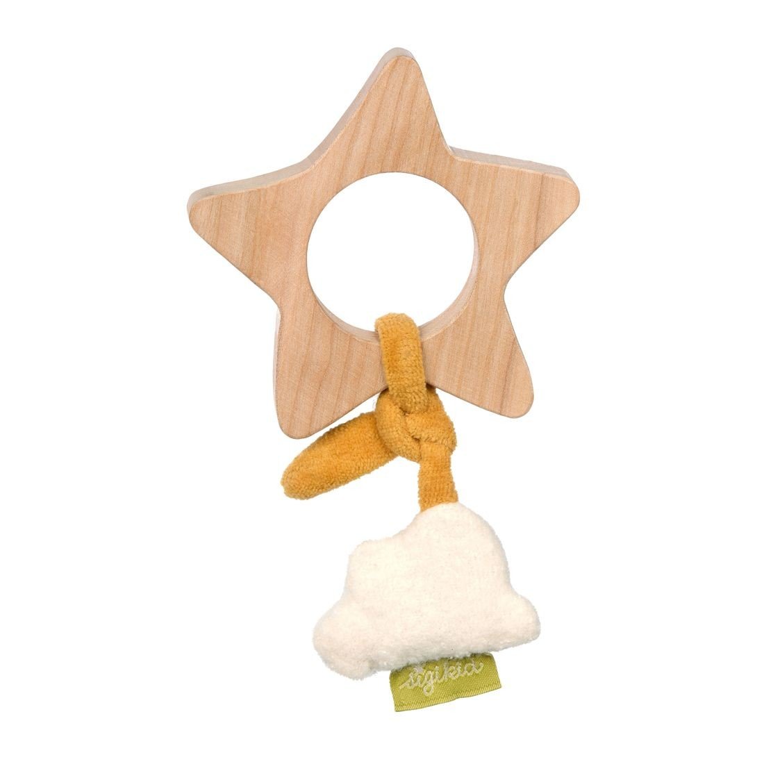 Holzgreifling Stern mit Wolke, 10cm | sigikid GREEN Bio Collection Holzgreifling Stern mit Wolke, 10cm | sigikid GREEN Bio Collection