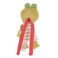 sigikid GREEN Bio Collection Greifling Frosch mit Holzblüte, Rückseite | Kuscheltier.Boutique