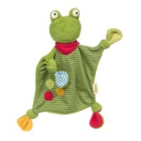 sigikid GREEN Bio Collection Frosch grün, Schmusetuch | Kuscheltier.Boutique