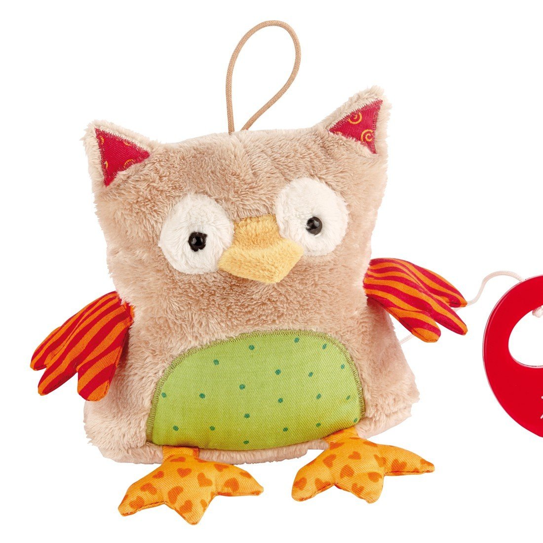 sigikid für Babys Eule Red Stars, Spieluhr Vorderseite | Kuscheltier.Boutique sigikid für Babys Eule Red Stars, Spieluhr Vorderseite | Kuscheltier.Boutique
