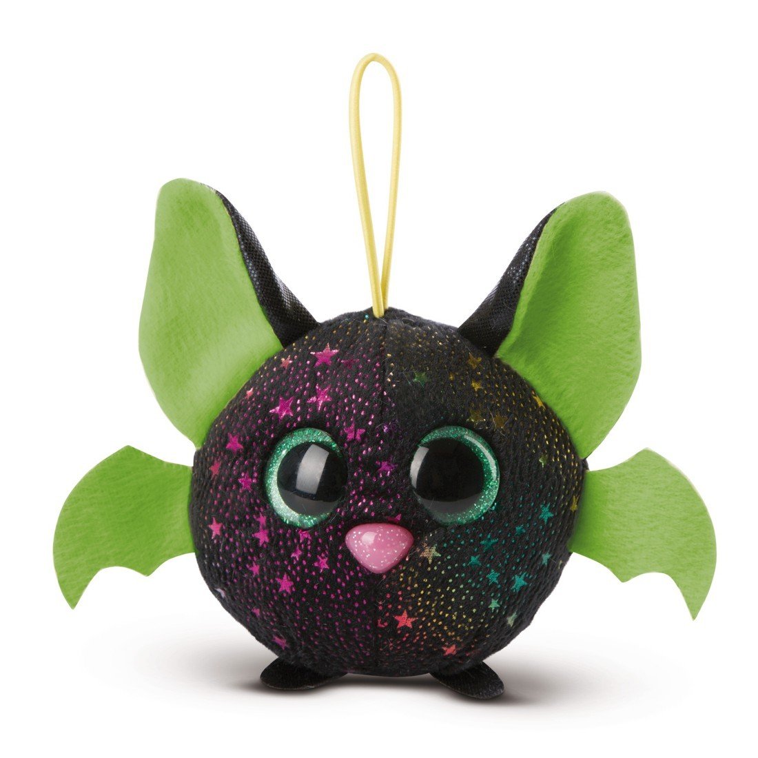 NICIdoos Ballbies Schlüsselanhänger Fledermaus schwarz, Loop Vorderseite | Kuscheltier.Boutique NICIdoos Ballbies Schlüsselanhänger Fledermaus schwarz, Loop Vorderseite | Kuscheltier.Boutique