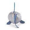 NICIdoos Ballbies Schlüsselanhänger Haifisch silber, Loop Rückseite | Kuscheltier.Boutique