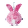 NICIdoos Ballbies Schlüsselanhänger Hase rosa, Loop Rückseite | Kuscheltier.Boutique