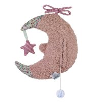 Sterntaler Terrybär Mond rose, Spieluhr | Kuscheltier.Boutique