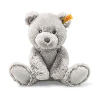 Steiff - Knopf im Ohr Teddybär Bearzy, hellgrau für Babys