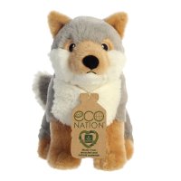 Wolf Eco Nation, 30cm Vorderseite | Kuscheltier.Boutique