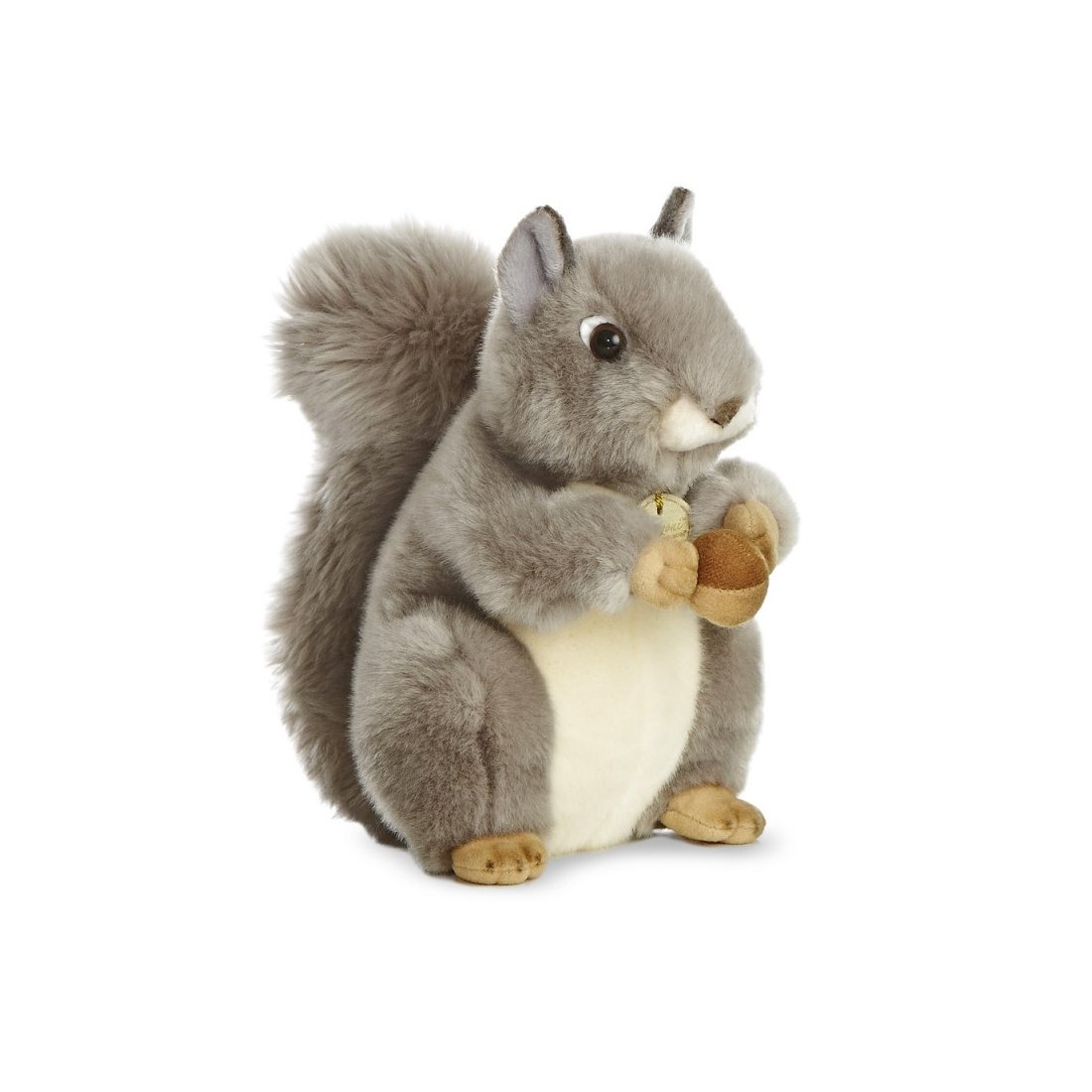 Eichhörnchen Miyoni mit Nuss, grau AuroraWorld Plüschtier | Kuscheltier.Boutique Eichhörnchen Miyoni mit Nuss, grau AuroraWorld Plüschtier | Kuscheltier.Boutique