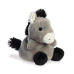 Palm Pals Esel Eli Donkey Plüschtier grau | Kuscheltier.Boutique