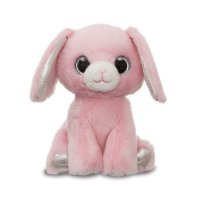 Hase Luna, 13cm Vorderseite  Sparkle Tales AuroraWorld Plüschtiere | Kuscheltier.Boutique