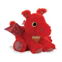 Drache Sizzle, rot 30cm Aurora Sparkle Tales Plüschtiere | Kuscheltier.Boutique