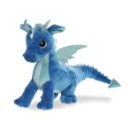 Drache Indigo, 30cm Vorderseite Aurora Sparkle Tales Plüschtiere | Kuscheltier.Boutique