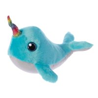 Narwal Coral,18cm türkisblau Sparkle Tales AuroraWorld Plüschtiere | Kuscheltier.Boutique