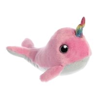 Narwal Luna,18cm rosa Sparkle Tales AuroraWorld Plüschtiere | Kuscheltier.Boutique