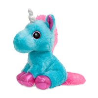 Einhorn Moonbean, Seitenansicht Aurora Sparkle Tales Plüschtiere | Kuscheltier.Boutique