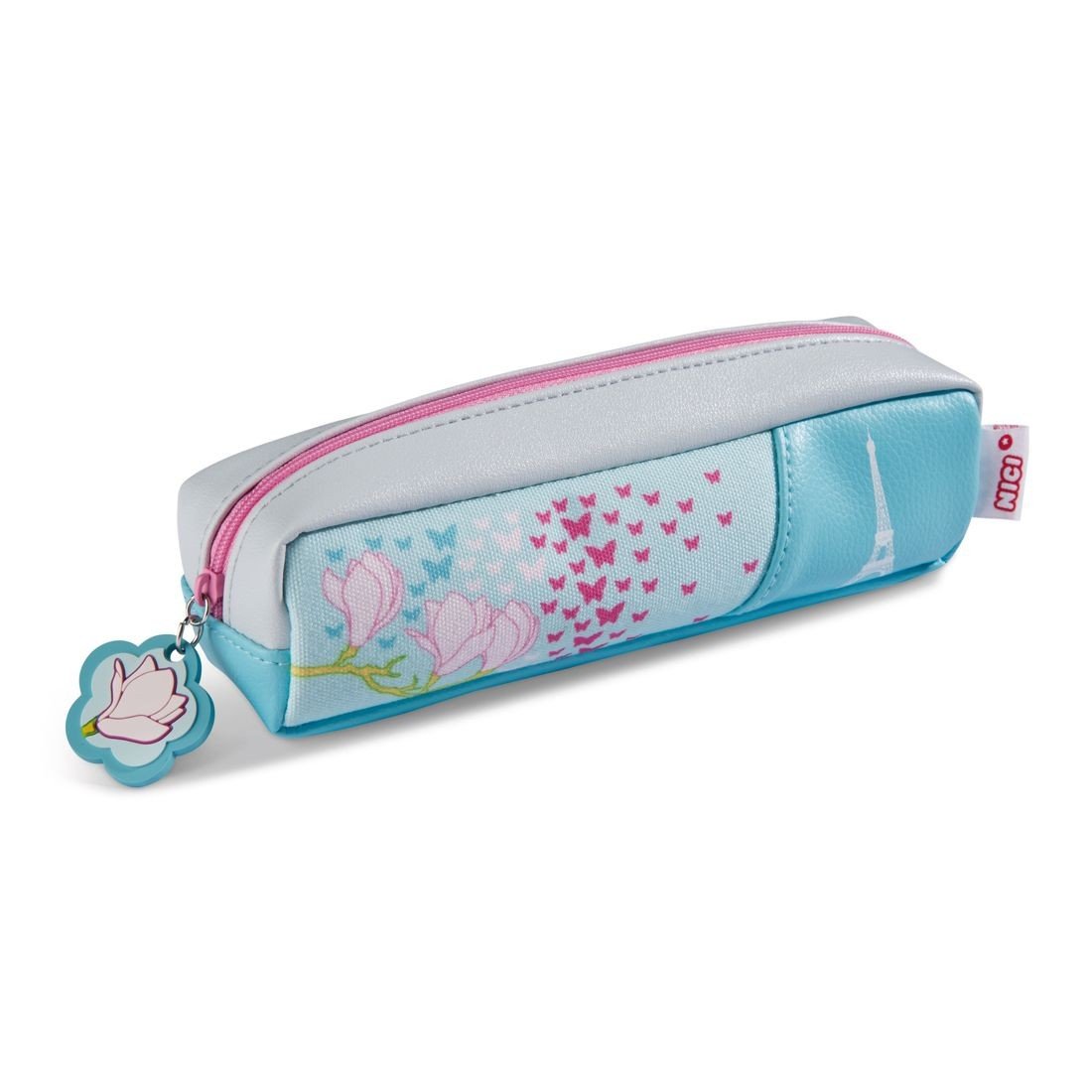 NICI Jolly Mäh Mäppchen Jolly in Paris, türkisblau | Kuscheltier.Boutique NICI Jolly Mäh Mäppchen Jolly in Paris, türkisblau | Kuscheltier.Boutique