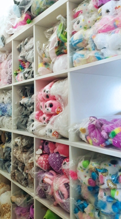 Lager Kuscheltierladen: Ty Beanie Boo's